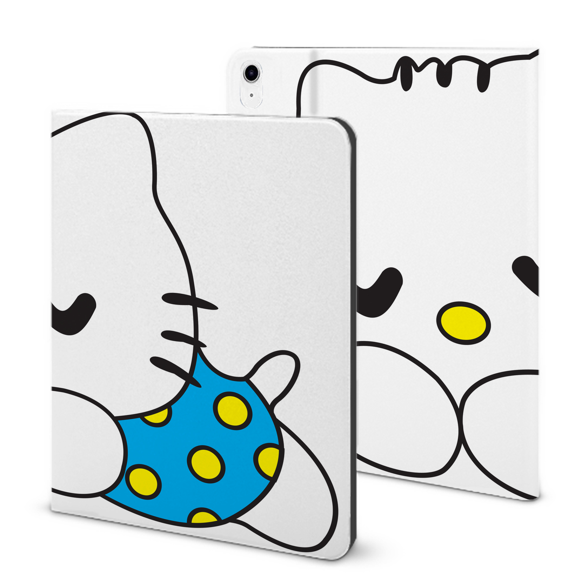（画像用） Hello Kitty ハローキティ IPad ケース ブック型 PUレザー TPU 耐衝撃 軽量 薄型 ペン収納なし 全面保護 IPad 各モデル対応